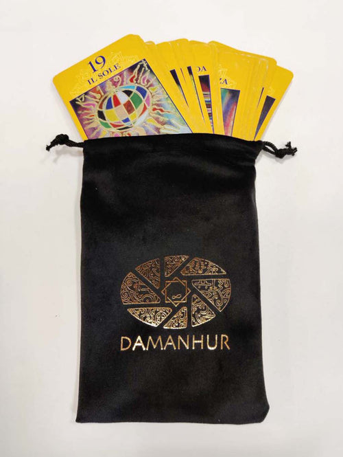 Black bag for tarot cards