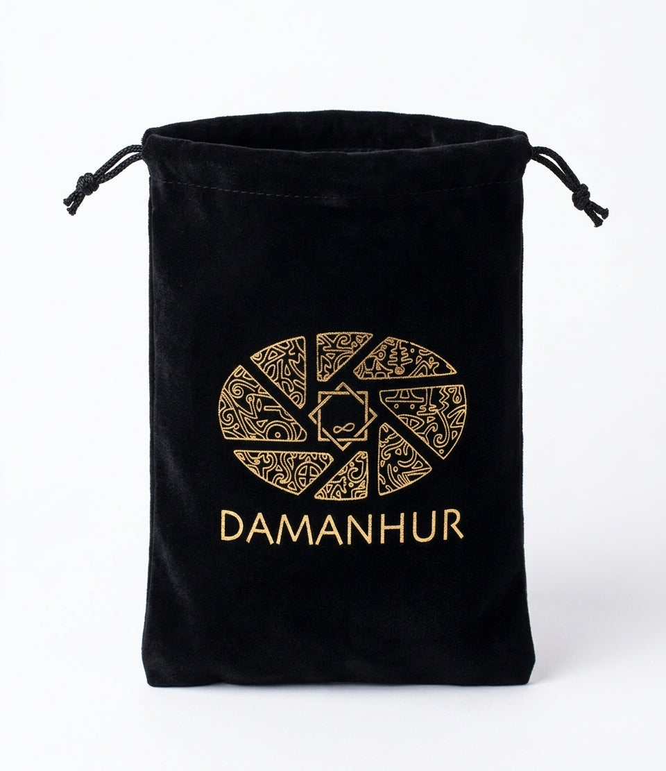 Black bag for tarot cards